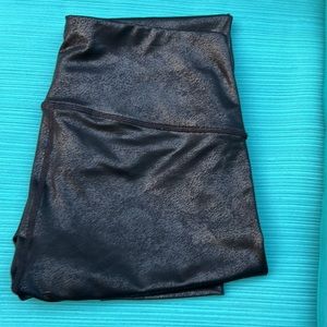 Z by Zella leggings, pebbled faux leather, M